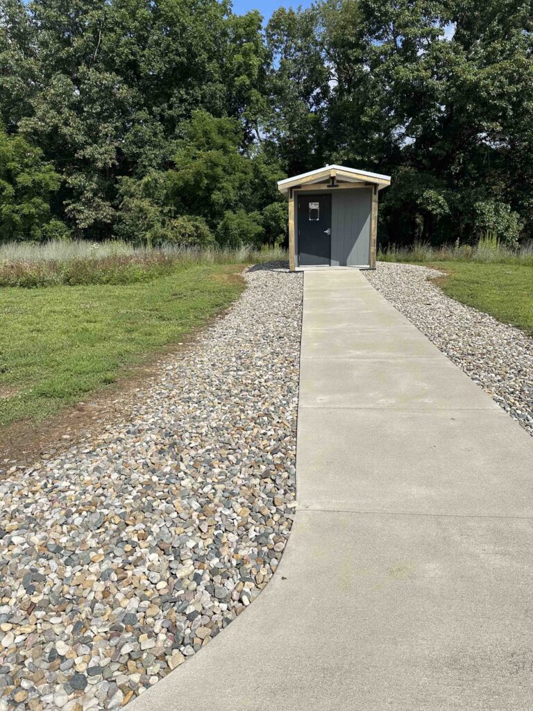 restroom at Plumb Lake County Park
