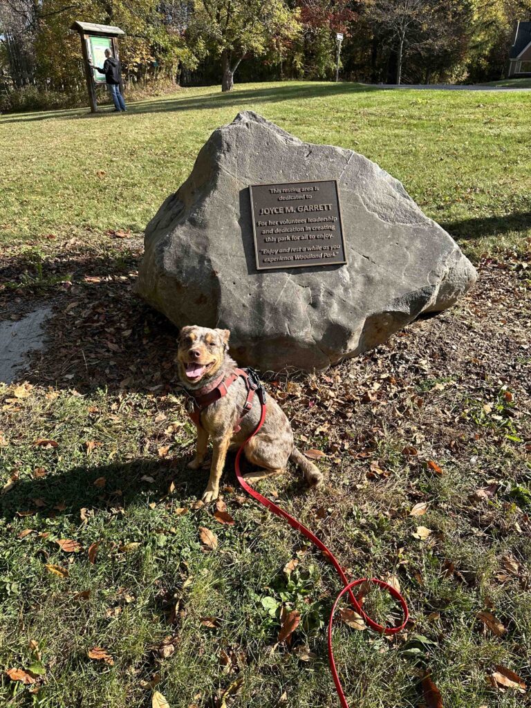 Joyce Garrett dedication