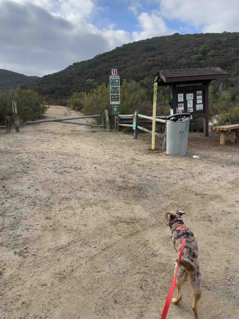 entrance to the hike