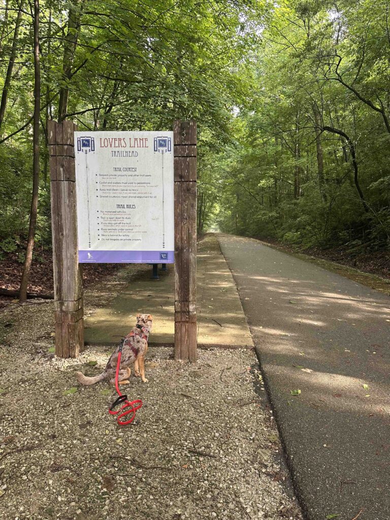 trail sign
