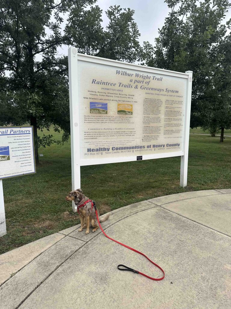 Wilbur Wright Trail sign