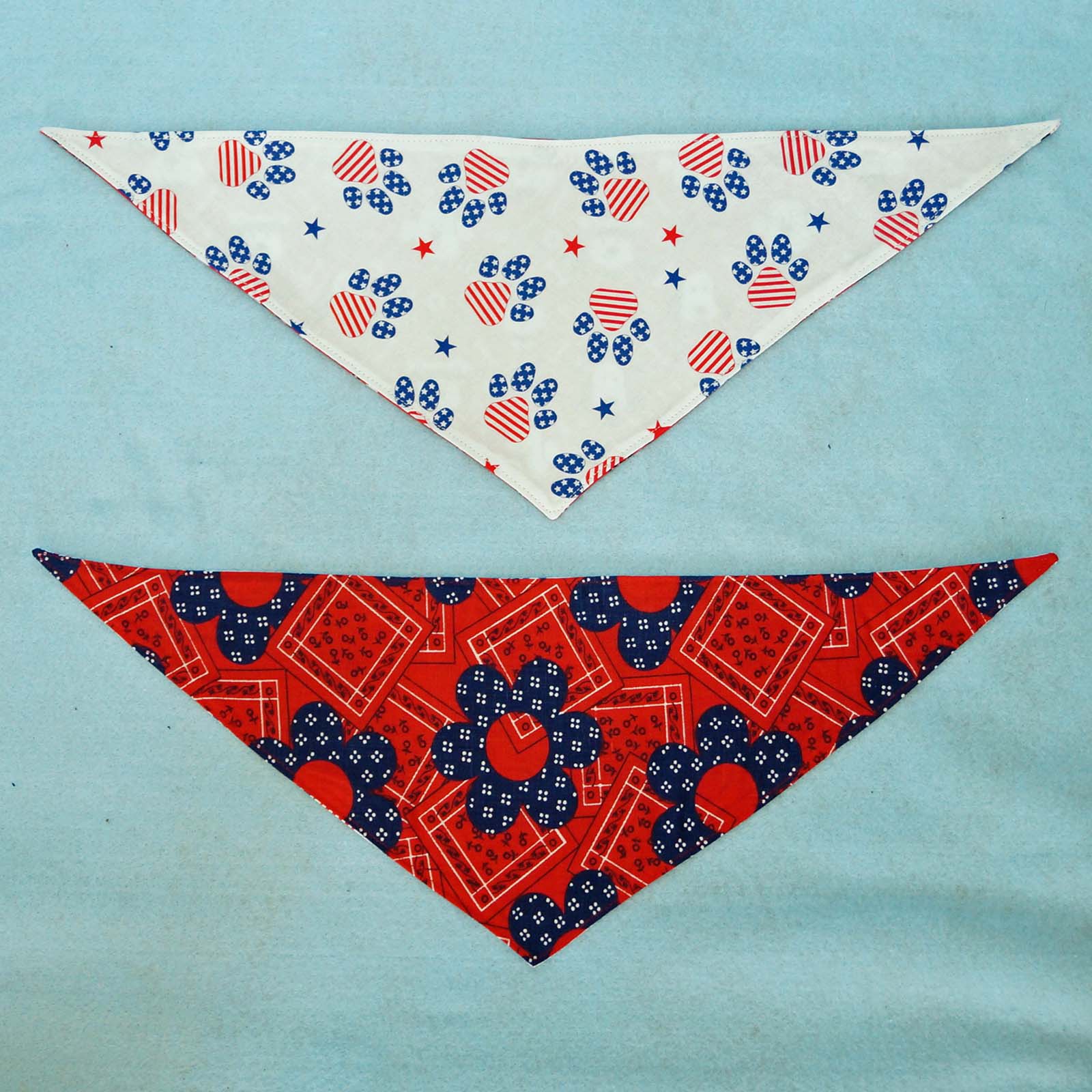 Fabric Bandana - Patriotic Paws - Image 2