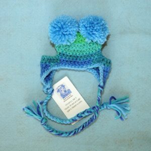 Rainbow Hat – Blue/Green Tones