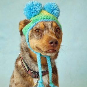 Rainbow Hat – Blue/Green Tones