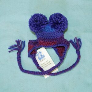 Rainbow Hat – Purple Tones