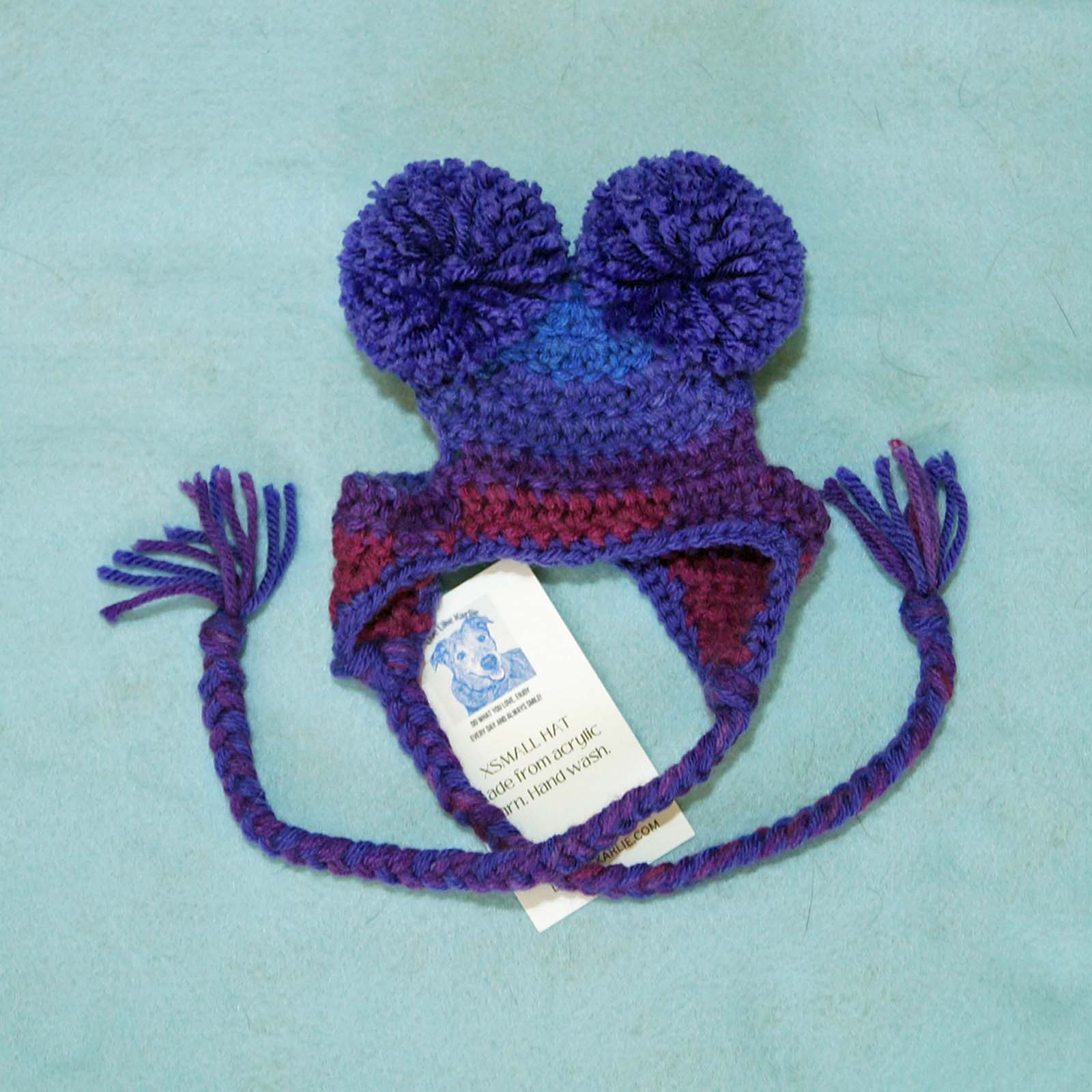 Rainbow Hat - Purple Tones - Image 2
