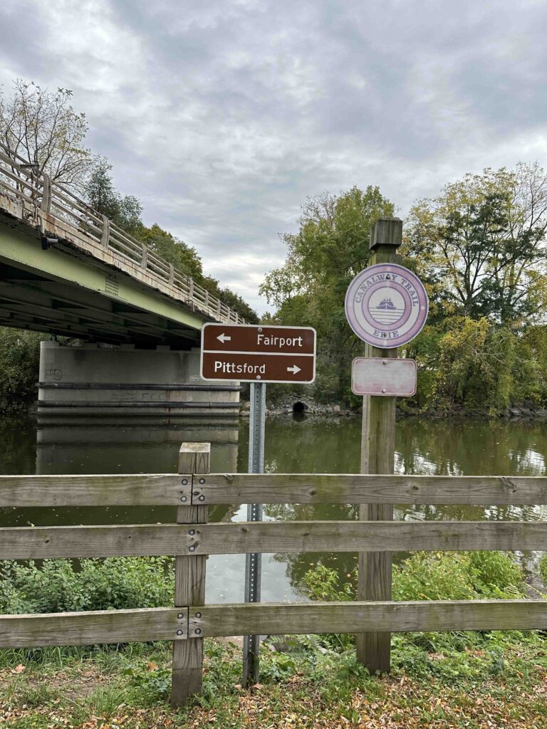 on the Erie Canal Heritage Trail
