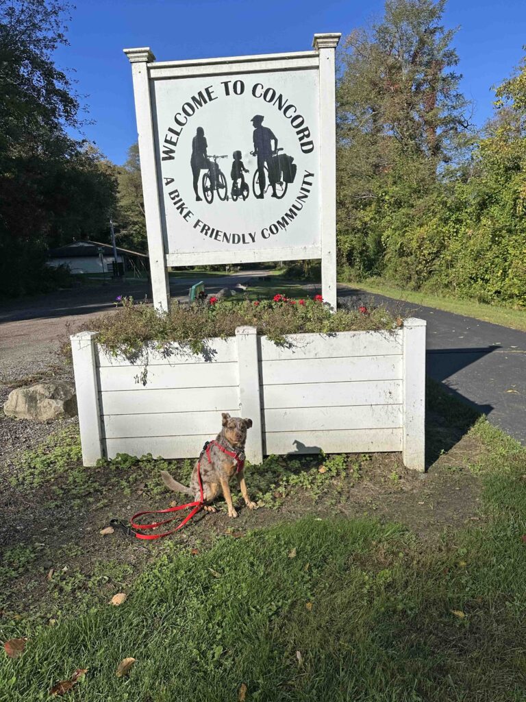 welcome to Concord sign