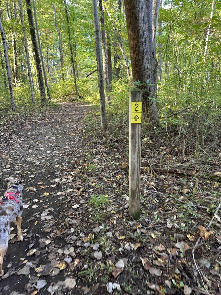 trail 2 sign