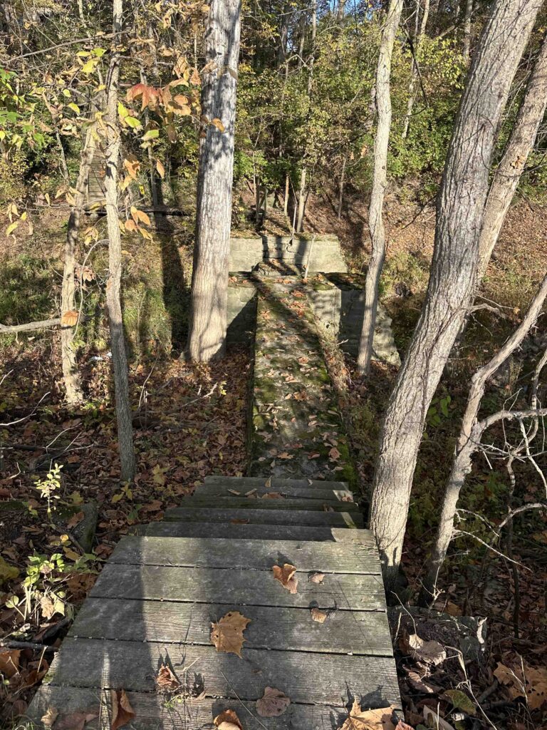 ruins along the trail